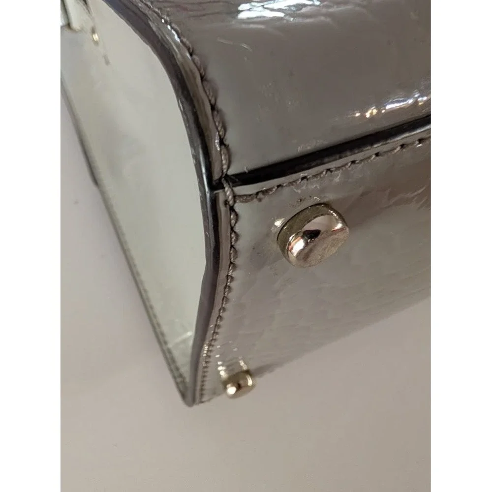 Kate Spade New‎ York Doris Knightsbridge Croc Embossed Patent Leather Satchel